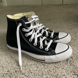 Black High Top Converse